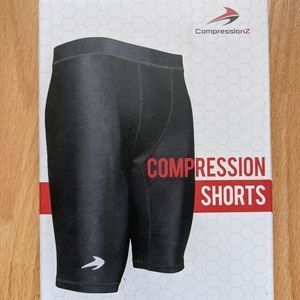 Compression shorts for men, new, size L